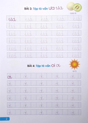 bước đầu học viết tập tô vần - Ảnh 4