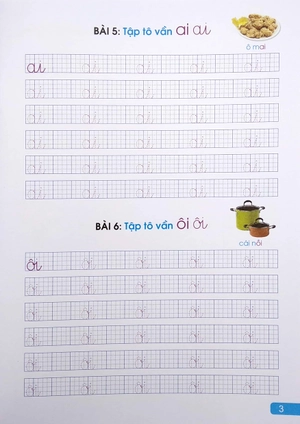 bước đầu học viết tập tô vần - Ảnh 5