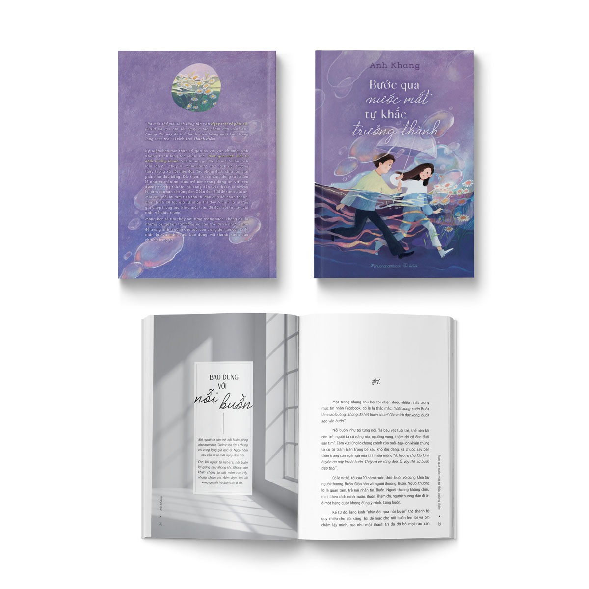 bước qua nước mắt, tự khắc trưởng thành - tặng kèm chữ ký tác giả + postcard - Ảnh 3