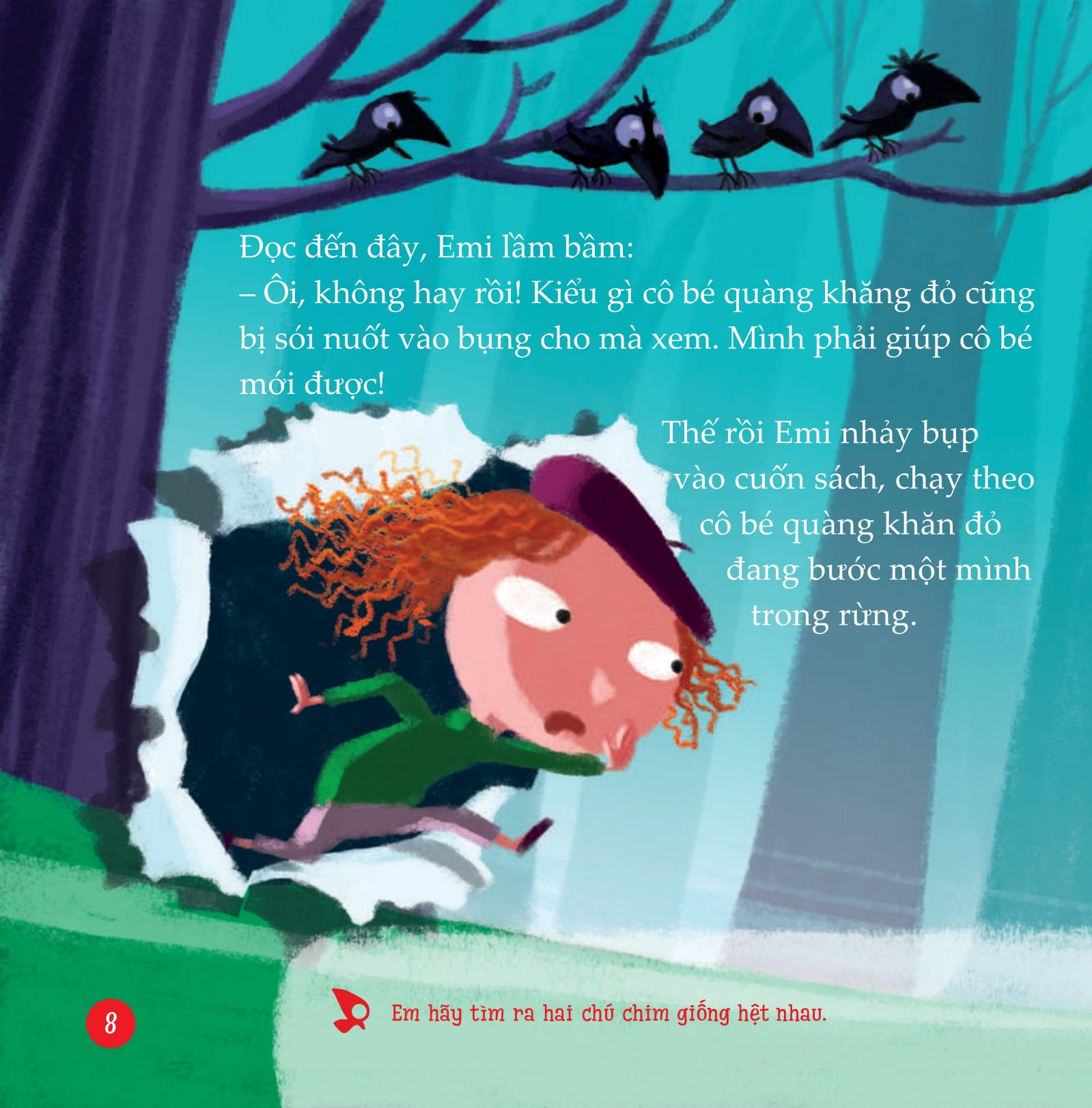 bước vào cổ tích - cô bé quàng khăn đỏ ơi, cẩn thận kẻo sói! - Ảnh 9