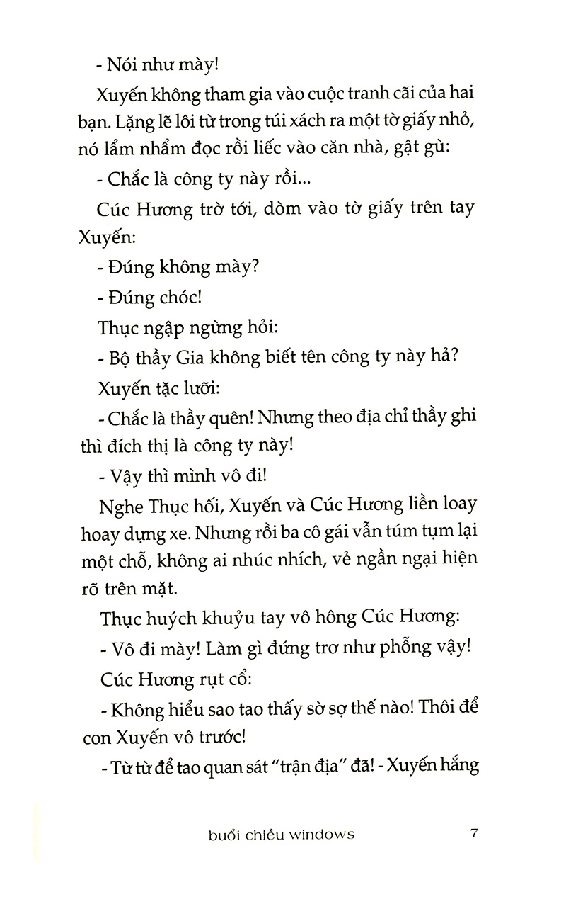 buổi chiều windows (tái bản 2022) - Ảnh 4