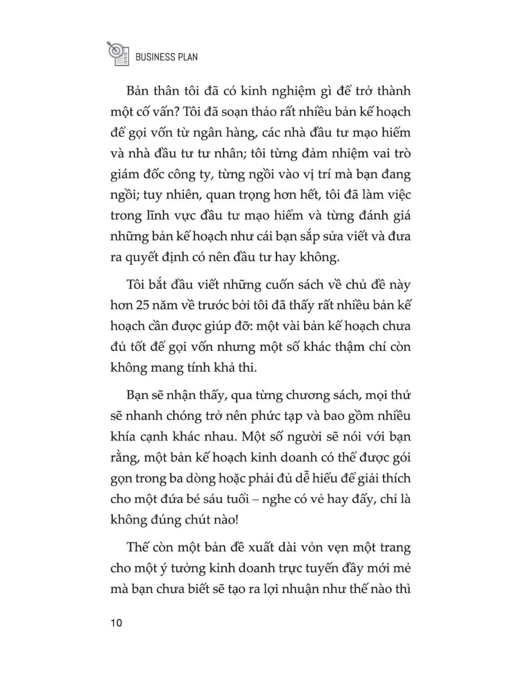 business plan - lập kế hoạch kinh doanh chuyên nghiệp - Ảnh 7