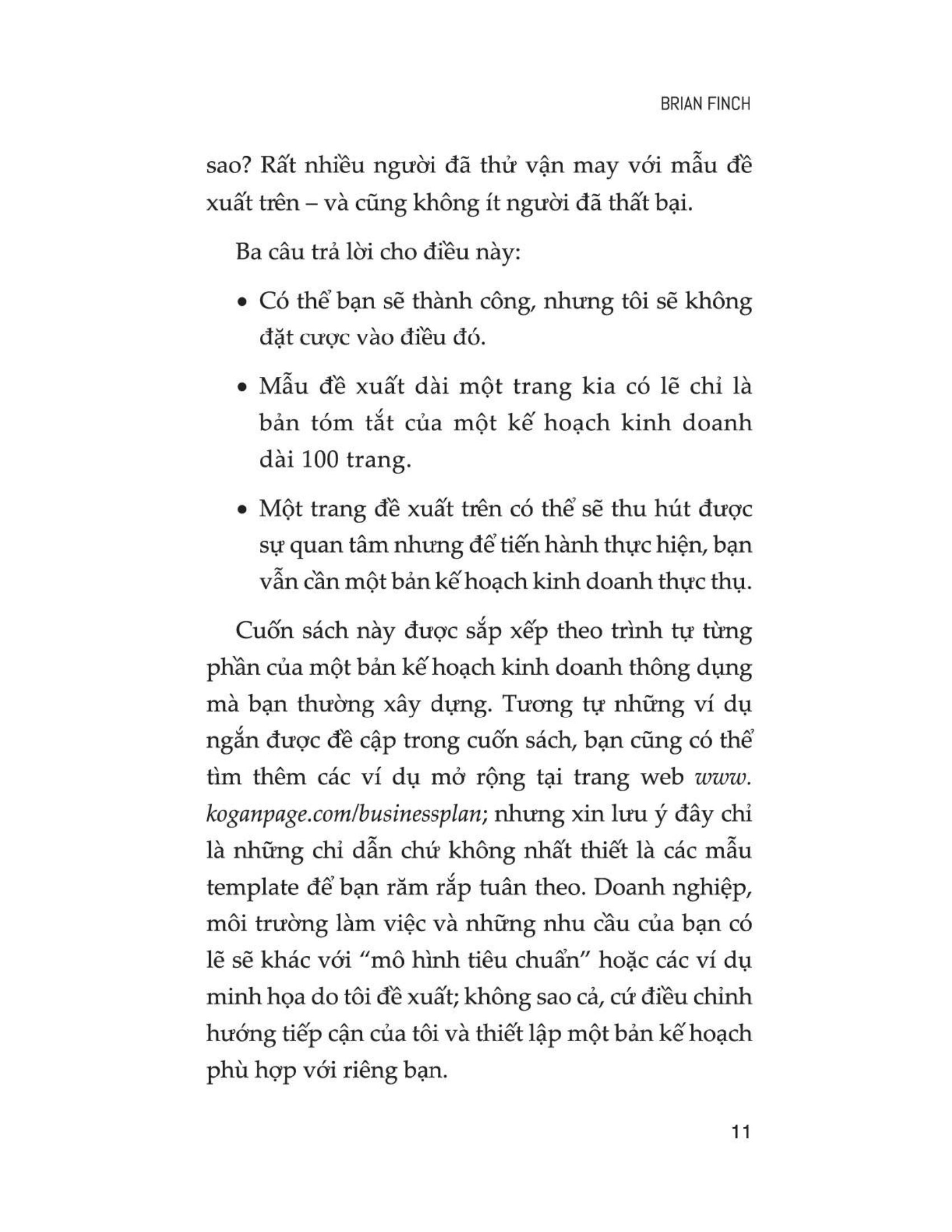 business plan - lập kế hoạch kinh doanh chuyên nghiệp - Ảnh 8