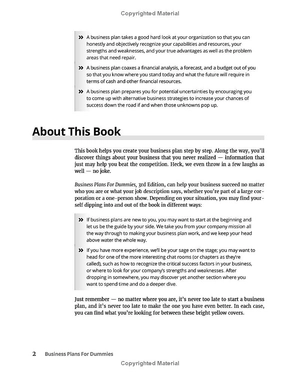 business plans for dummies 3rd edition - Ảnh 7