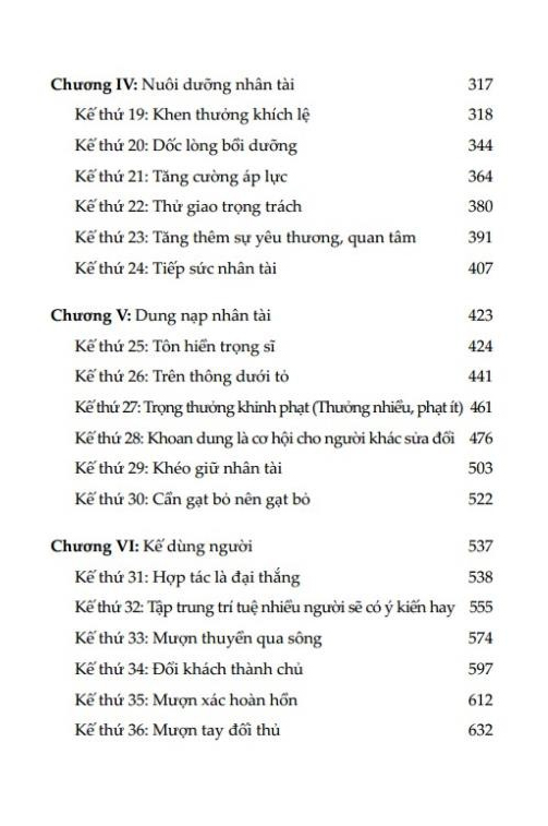 businessbooks bí quyết để thành công: 36 kế cầu người và dùng người (tái bản) - bìa mềm - Ảnh 4