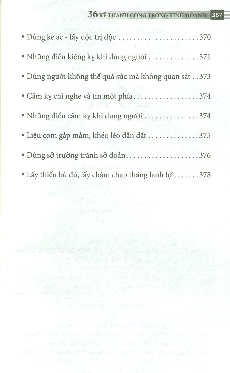 businessbooks bí quyết để thành công - 36 kế thành công trong kinh doanh (new edition) - Ảnh 10