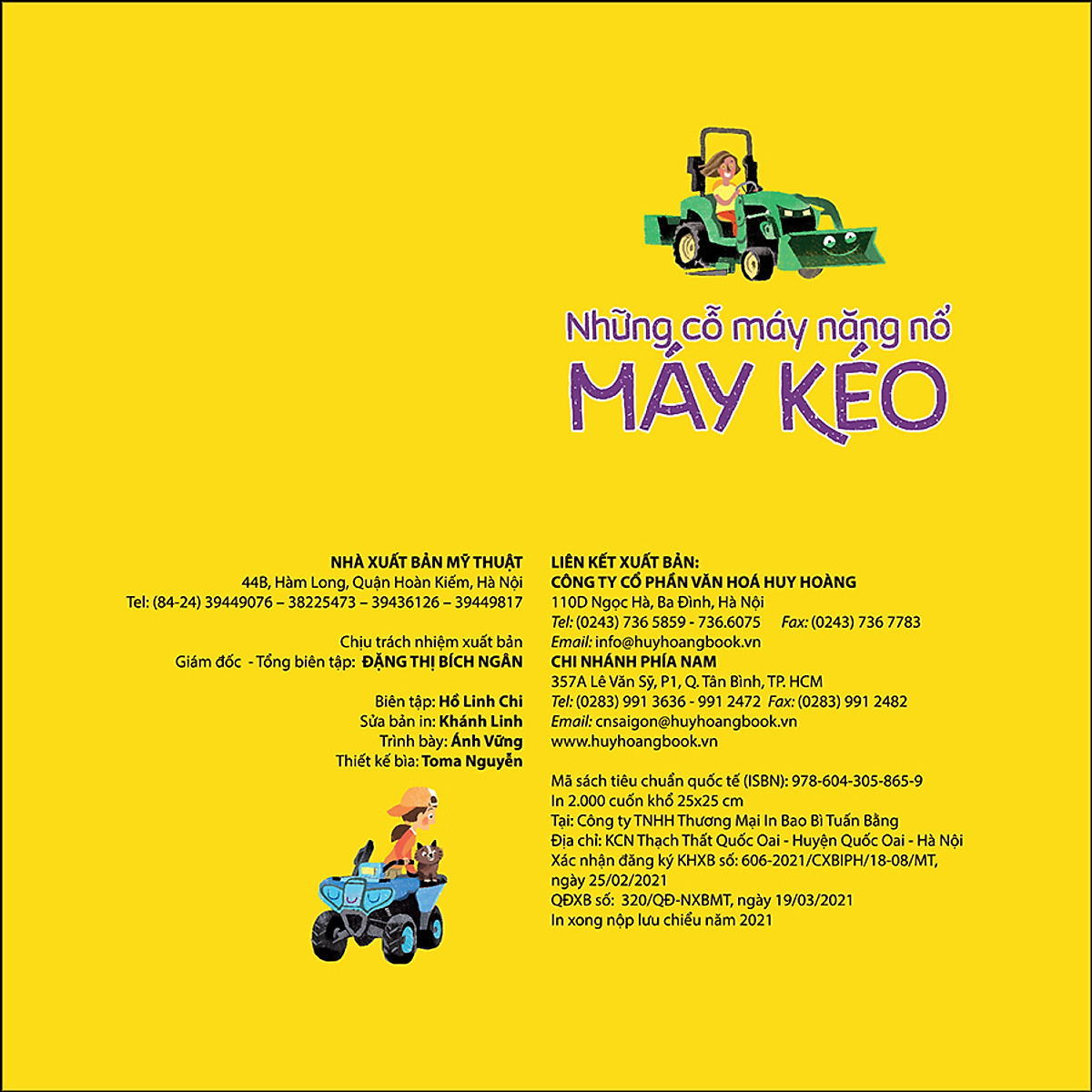 busy machines - tractors: những cỗ máy năng nổ - máy kéo (song ngữ anh - việt) - Ảnh 4