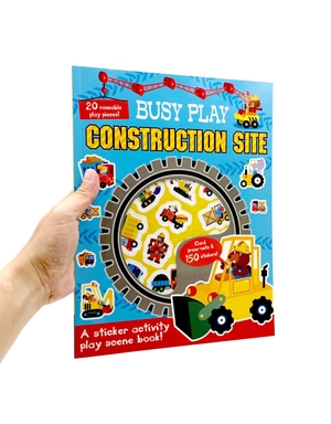 busy play construction site - Ảnh 8