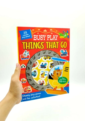 busy play things that go (busy play activity books) - Ảnh 7