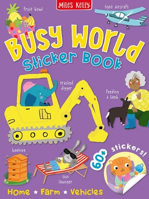 busy world sticker book - Ảnh 2