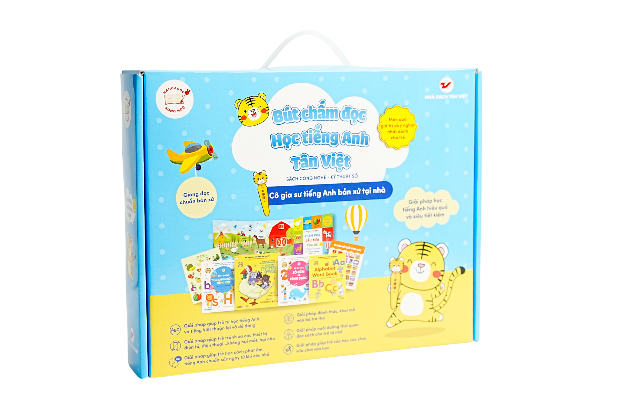 Bút Chấm Đọc-Học Tiếng Anh Tân Việt - Cô Gia Sư Tiếng Anh Bản Xứ Tại Nhà - Phiên Bản Ngỗng Mẹ (Dành Cho Trẻ Từ 0 Đến 6 Tuổi) - Ảnh 4