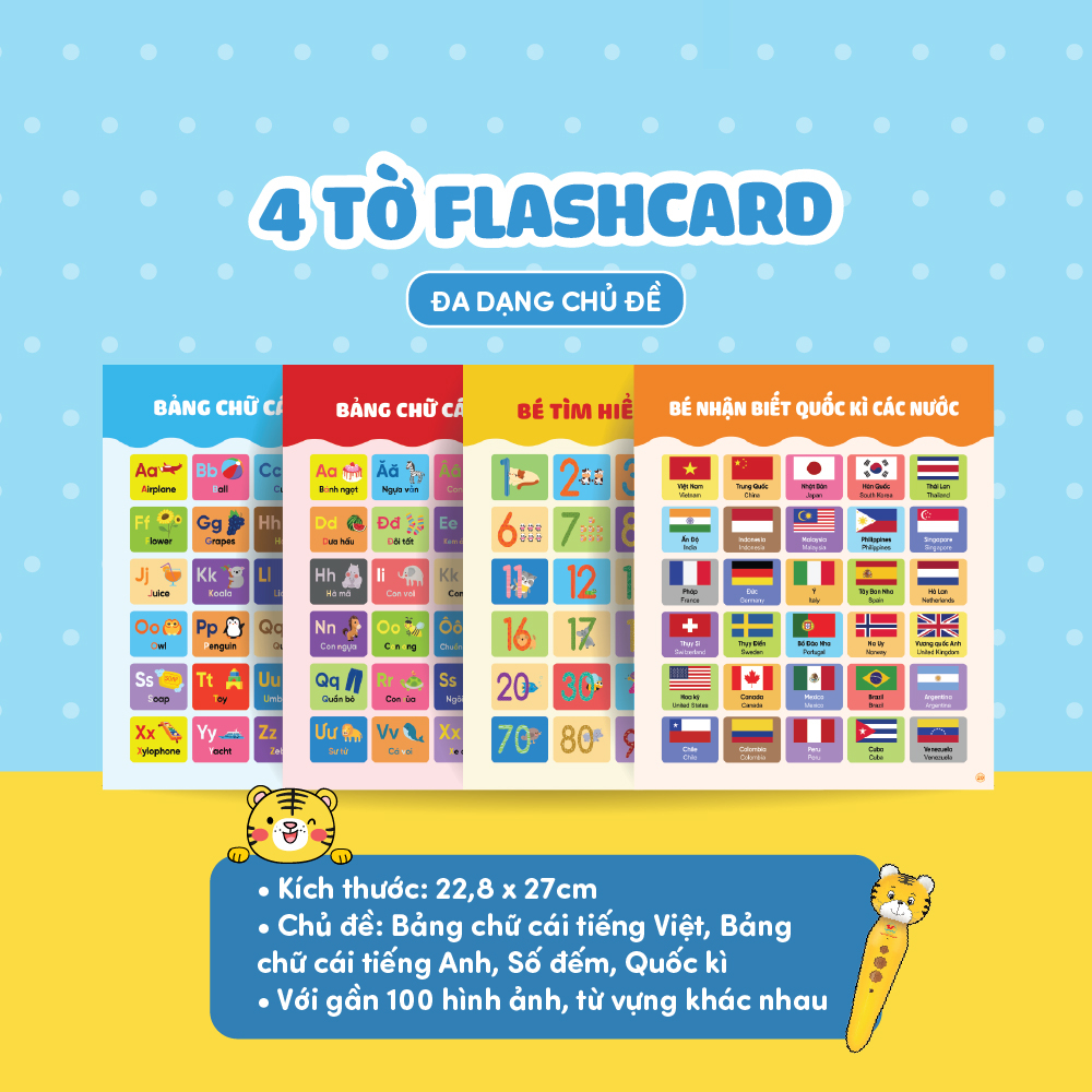 Bút Chấm Đọc-Học Tiếng Anh Tân Việt - Cô Gia Sư Tiếng Anh Bản Xứ Tại Nhà - Phiên Bản Ngỗng Mẹ (Dành Cho Trẻ Từ 0 Đến 6 Tuổi) - Ảnh 9