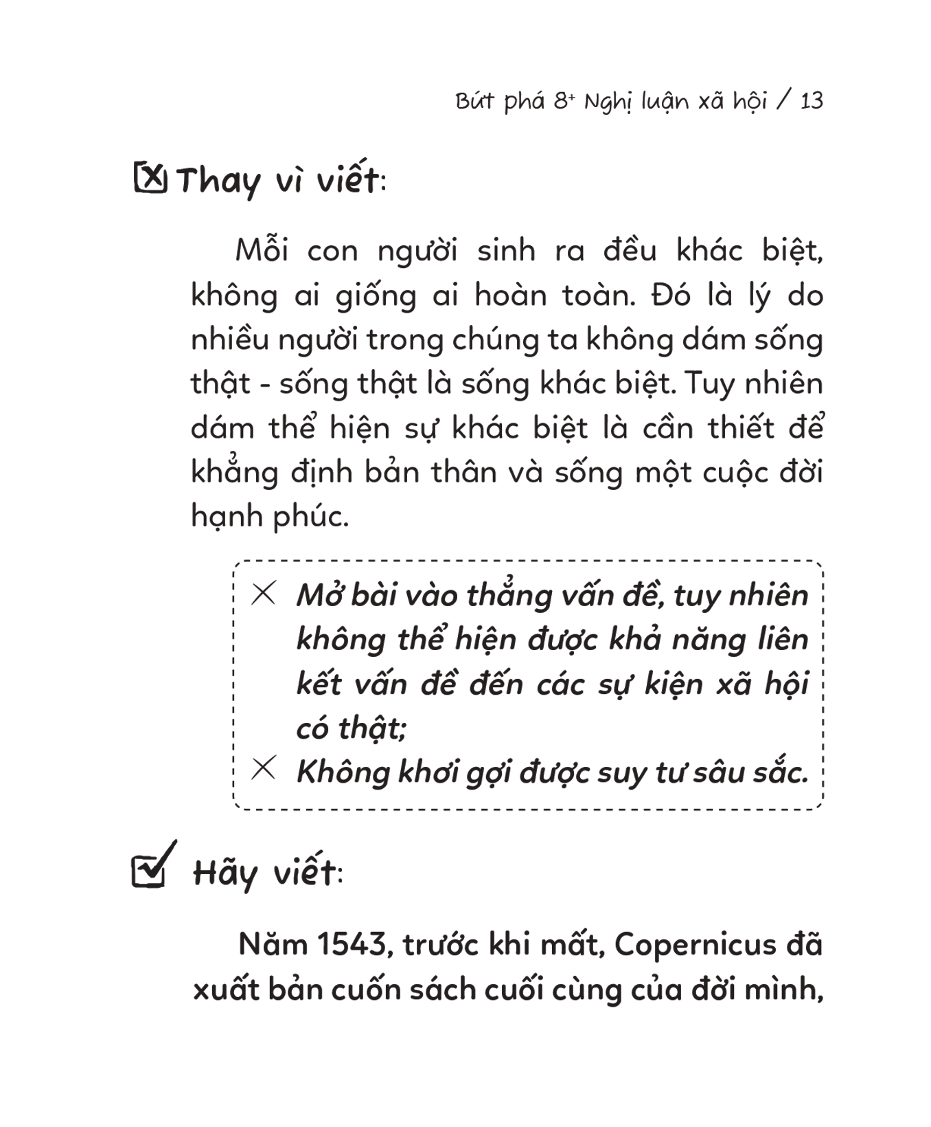 Bứt Phá 8+ Nghị Luận Xã Hội - Theo Bí Kíp Học Sinh Giỏi Quốc Gia Môn Ngữ Văn - Ảnh 11