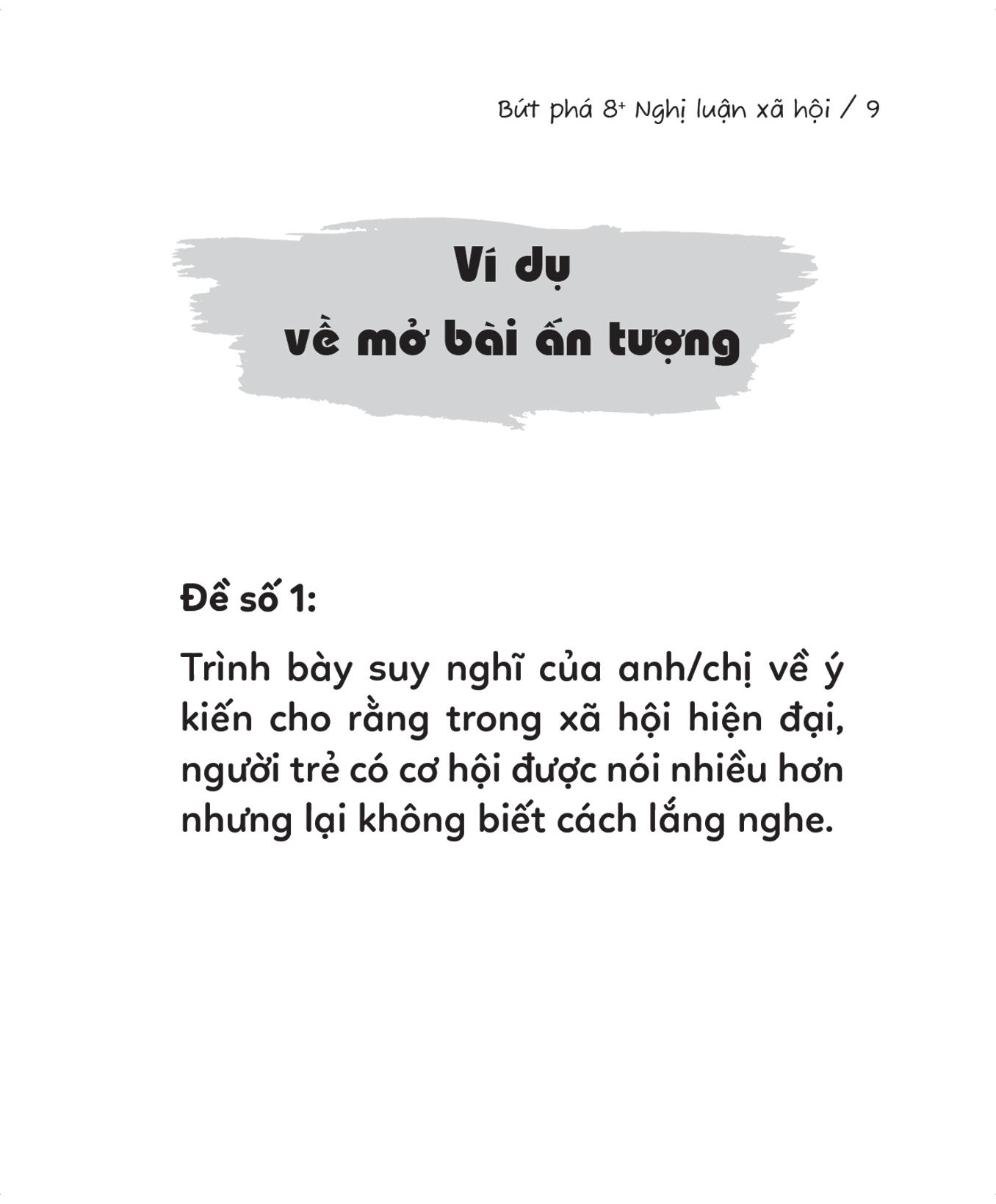 Bứt Phá 8+ Nghị Luận Xã Hội - Theo Bí Kíp Học Sinh Giỏi Quốc Gia Môn Ngữ Văn - Ảnh 7
