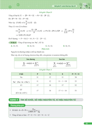bứt phá 9+ lớp 10 - môn hóa học (theo chương trình gdpt mới) (tái bản 2024) - Ảnh 15
