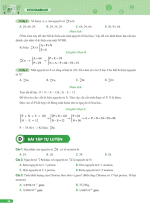 bứt phá 9+ lớp 10 - môn hóa học (theo chương trình gdpt mới) (tái bản 2024) - Ảnh 16