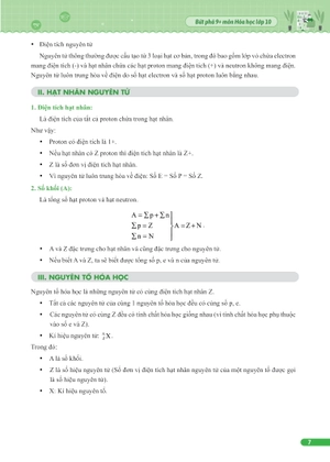 bứt phá 9+ lớp 10 - môn hóa học (theo chương trình gdpt mới) (tái bản 2024) - Ảnh 7