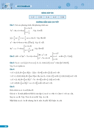 bứt phá 9+ lớp 10 - môn toán (theo chương trình gdpt mới) (tái bản 2024) - Ảnh 14