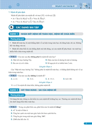 bứt phá 9+ lớp 10 - môn toán (theo chương trình gdpt mới) (tái bản 2024) - Ảnh 7