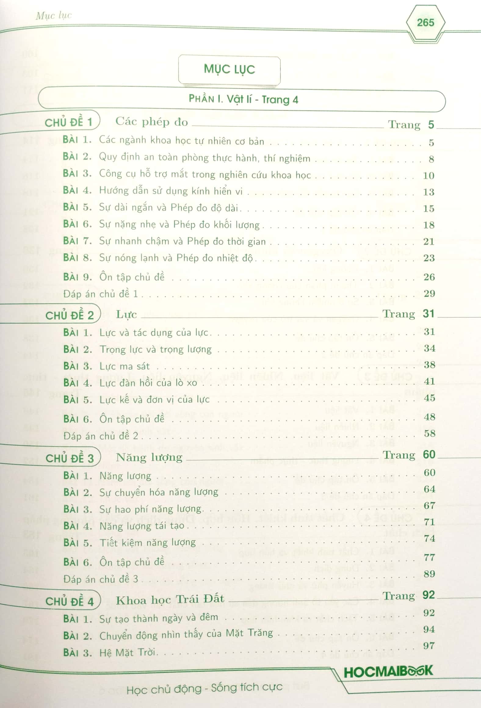 bứt phá 9+ môn khoa học tự nhiên lớp 6 (kiến thức trọng tâm chương trình mới) - Ảnh 3