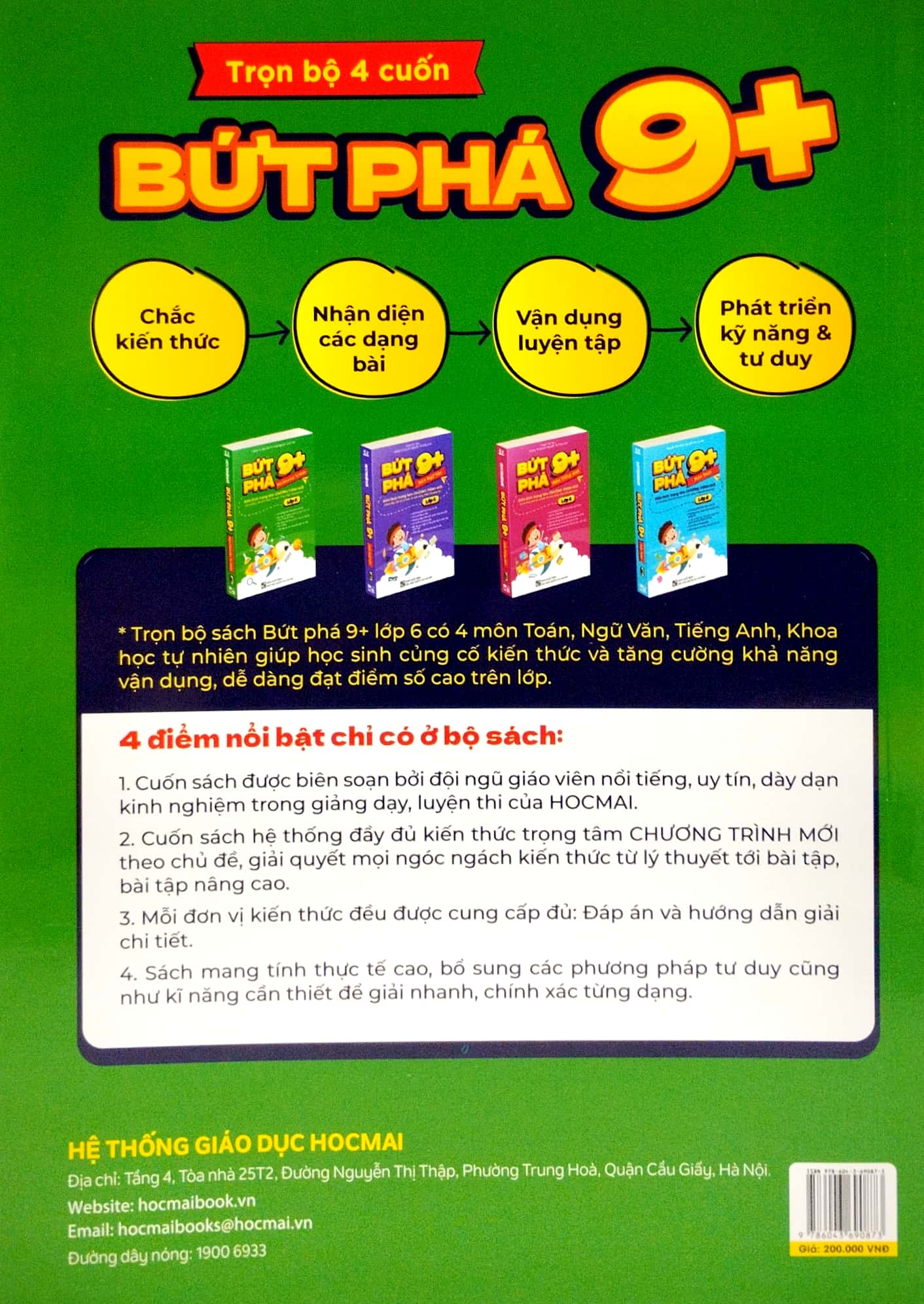 bứt phá 9+ môn khoa học tự nhiên lớp 6 (kiến thức trọng tâm chương trình mới) - Ảnh 6