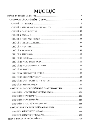 bứt phá 9+ môn tiếng anh lớp 6 (kiến thức trọng tâm chương trình mới) - Ảnh 3