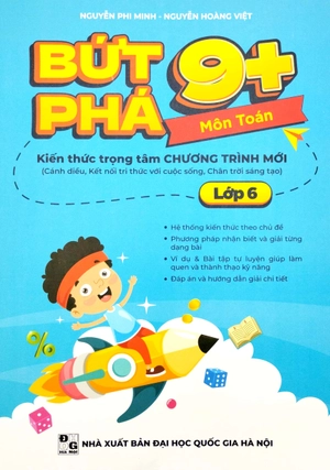 bứt phá 9+ môn toán lớp 6 (kiến thức trọng tâm chương trình mới) - Ảnh 2