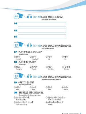 bứt phá điểm thi kỹ năng nghe topik i - Ảnh 12