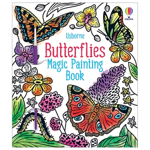butterflies magic painting book