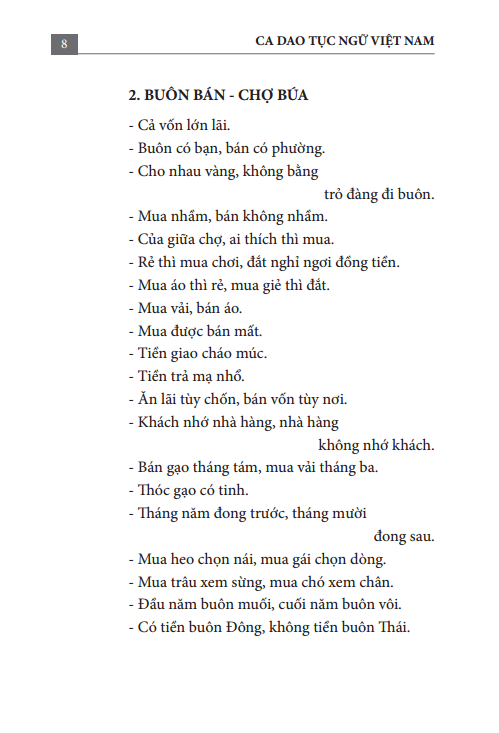 ca dao tục ngữ việt nam (tái bản 2023) - Ảnh 11