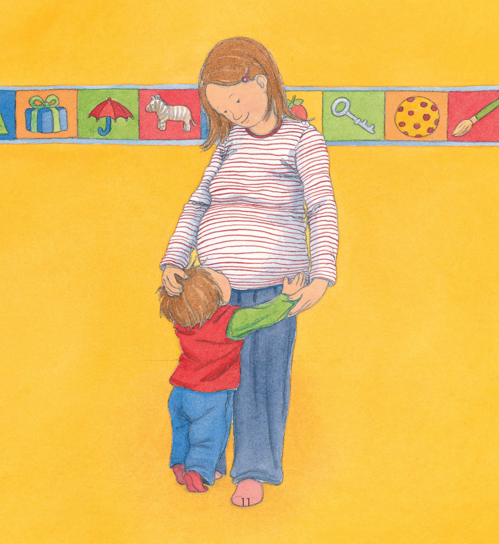 cả nhà thương nhau - nơi "nhà xinh" bụng mẹ - Ảnh 2