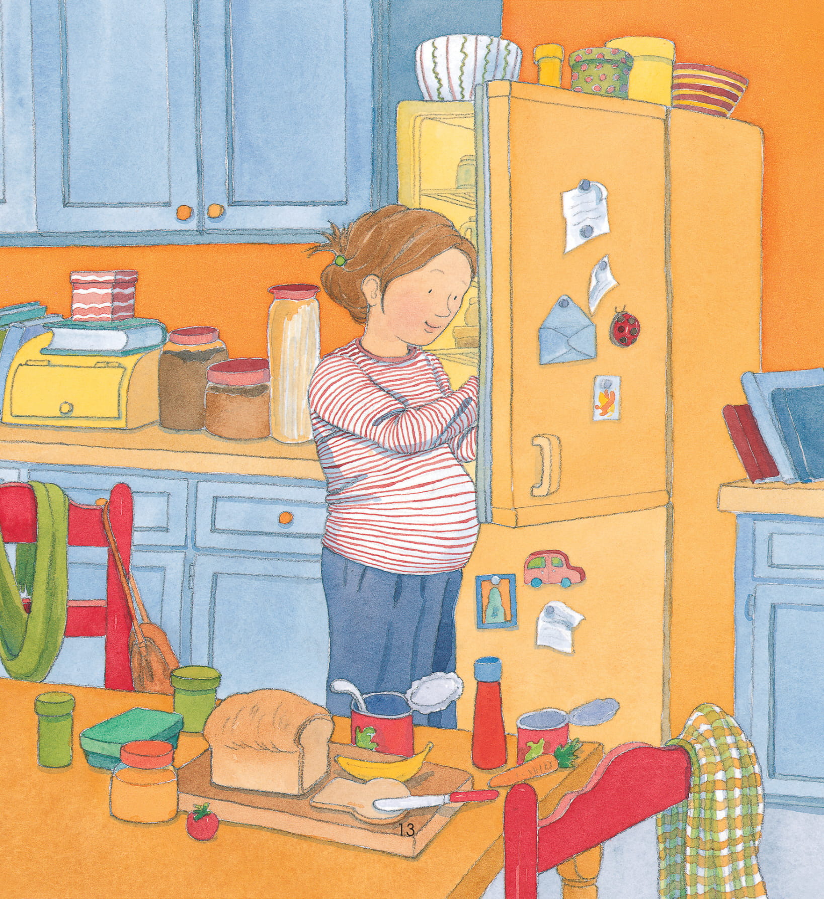 cả nhà thương nhau - nơi "nhà xinh" bụng mẹ - Ảnh 4