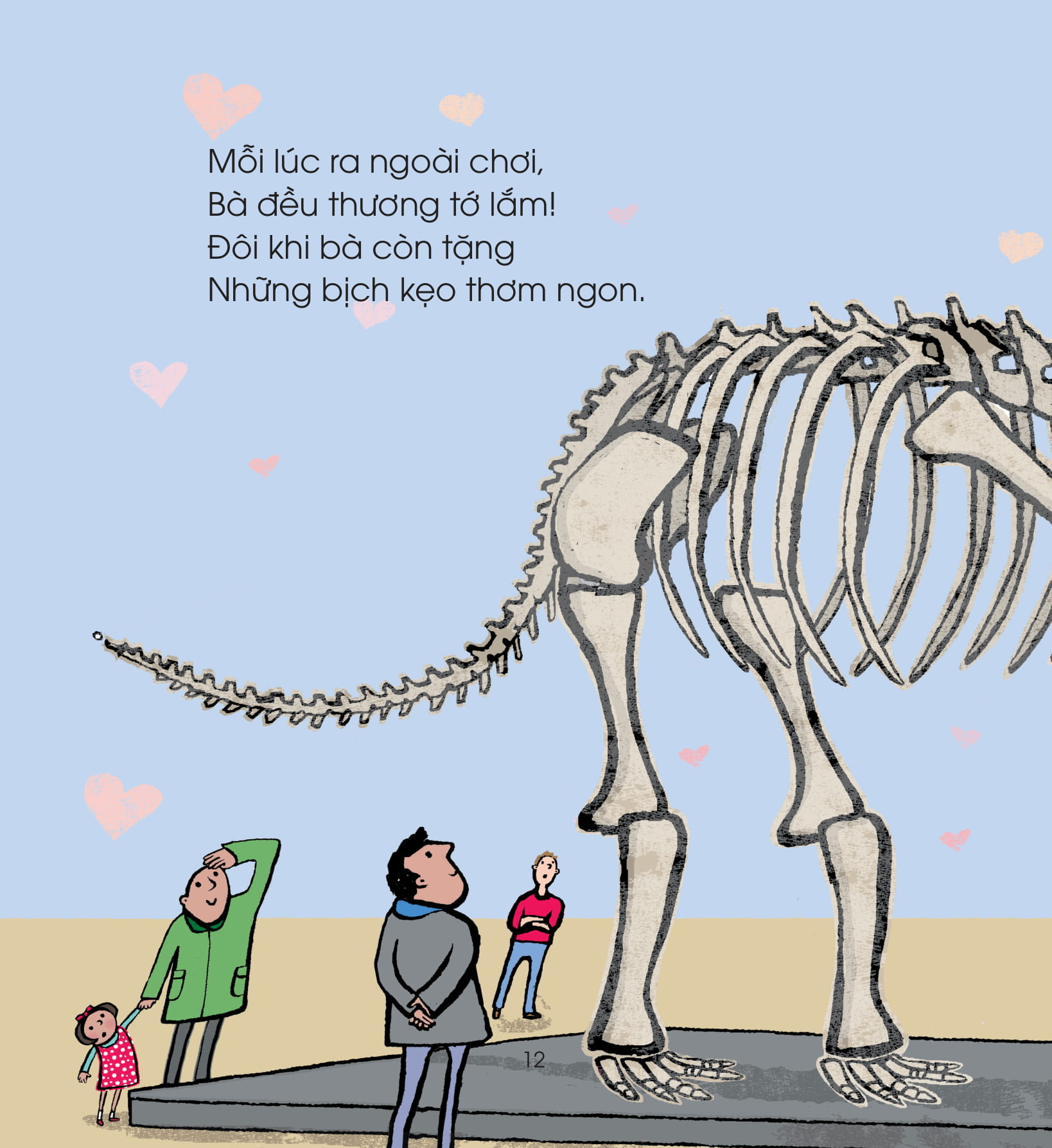 cả nhà thương nhau - vòng tay bà âu yếm - Ảnh 3