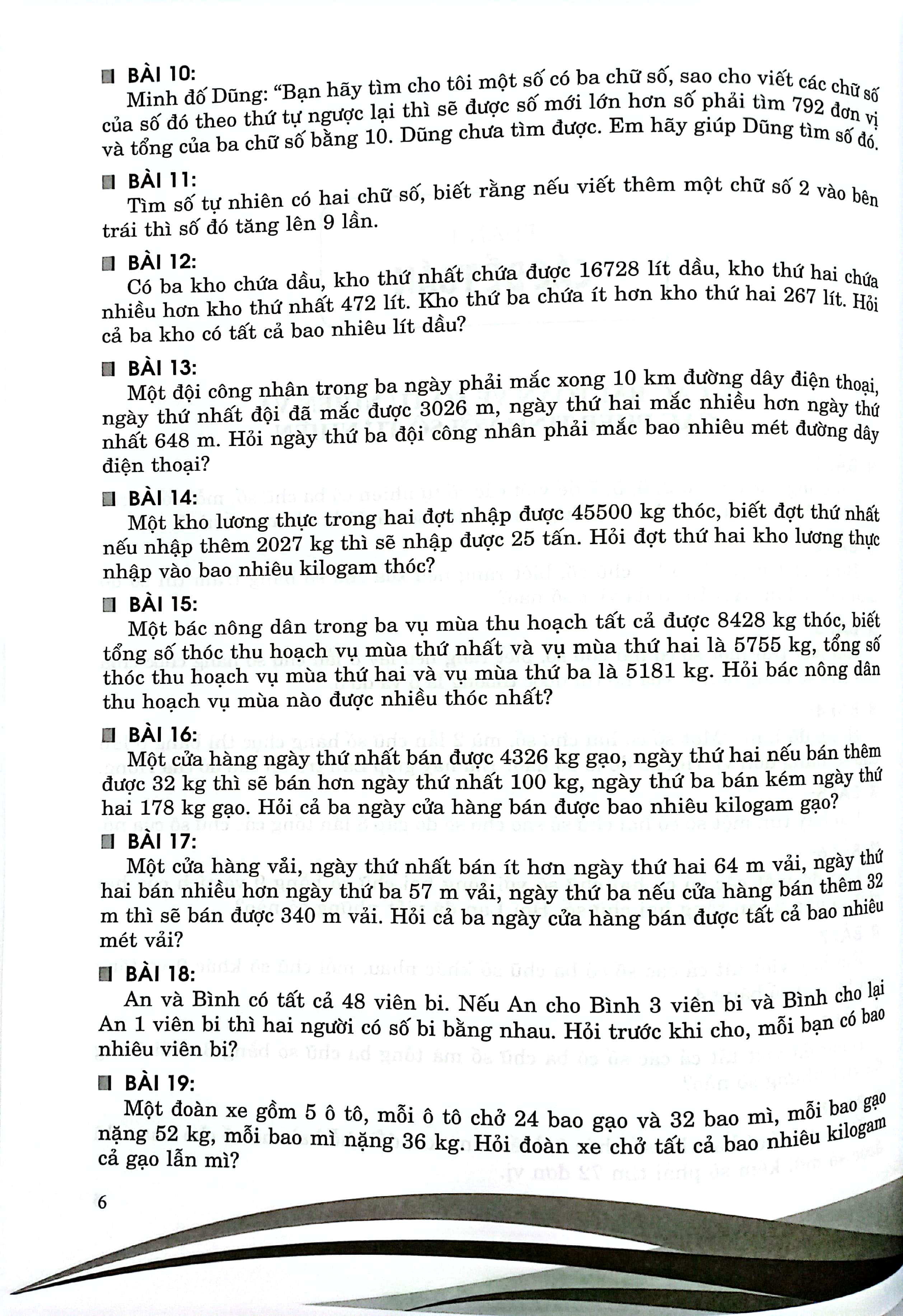 các bài toán đố 4 (biên soạn theo chương trình gdpt mới) - Ảnh 6