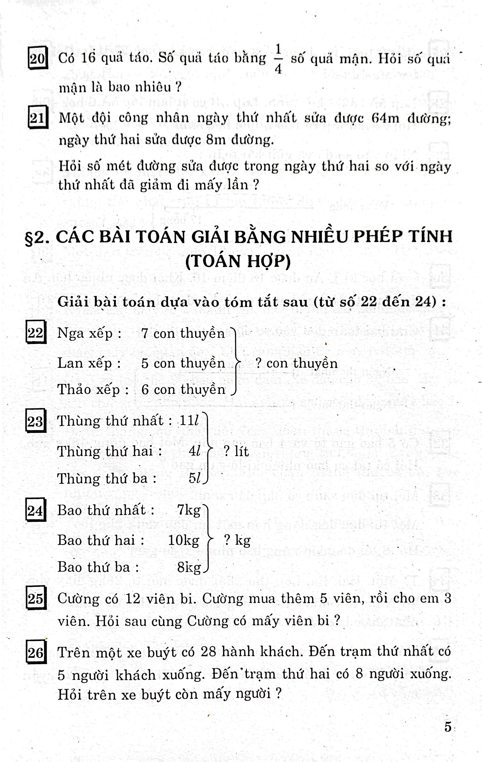 các bài toán đố 5 - Ảnh 5