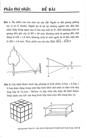 các bài toán thực tế - liên môn ôn luyện thi tuyển sin toán 9 vào 10 - Ảnh 4