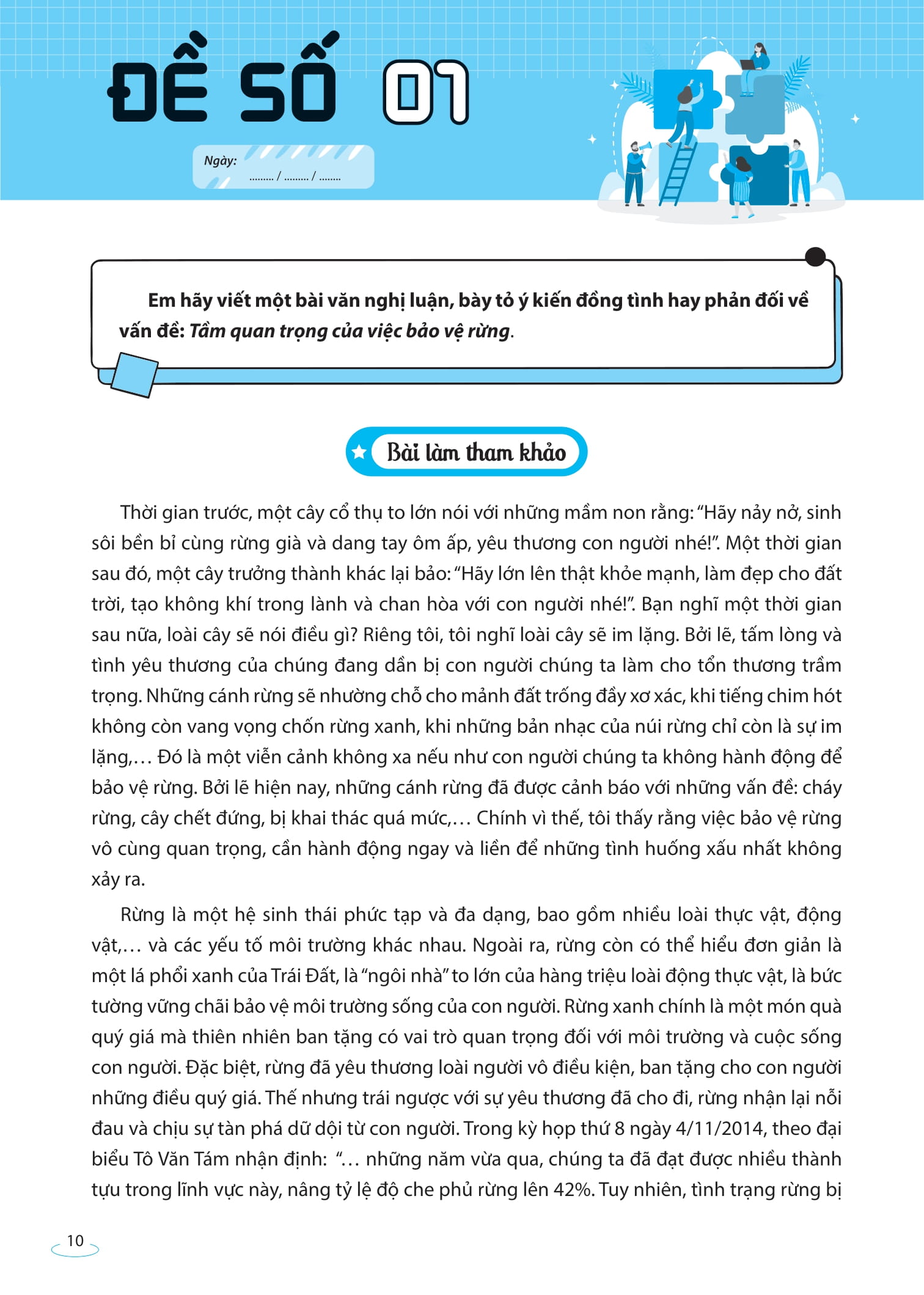 Các Bài Văn Chuyên Sâu Nghị Luận Xã Hội Ngữ Văn 9 - Ảnh 10