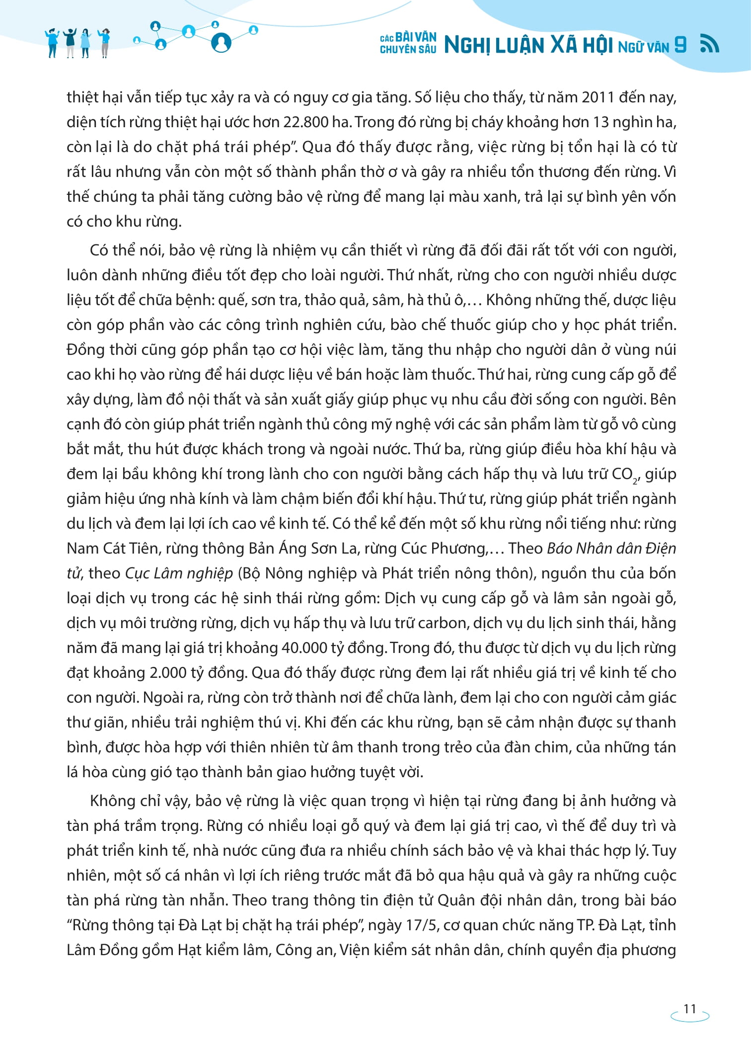 Các Bài Văn Chuyên Sâu Nghị Luận Xã Hội Ngữ Văn 9 - Ảnh 11