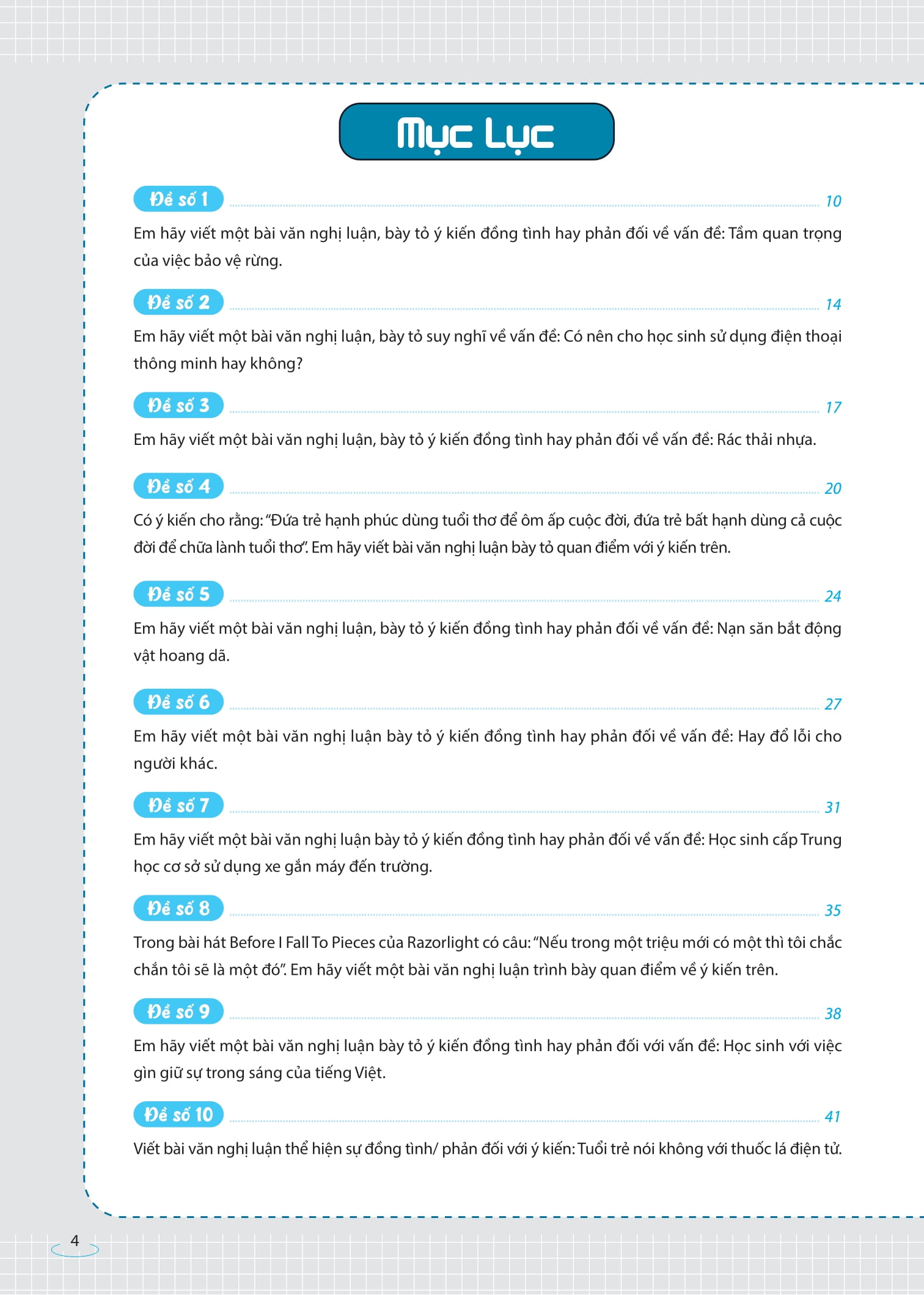 Các Bài Văn Chuyên Sâu Nghị Luận Xã Hội Ngữ Văn 9 - Ảnh 5