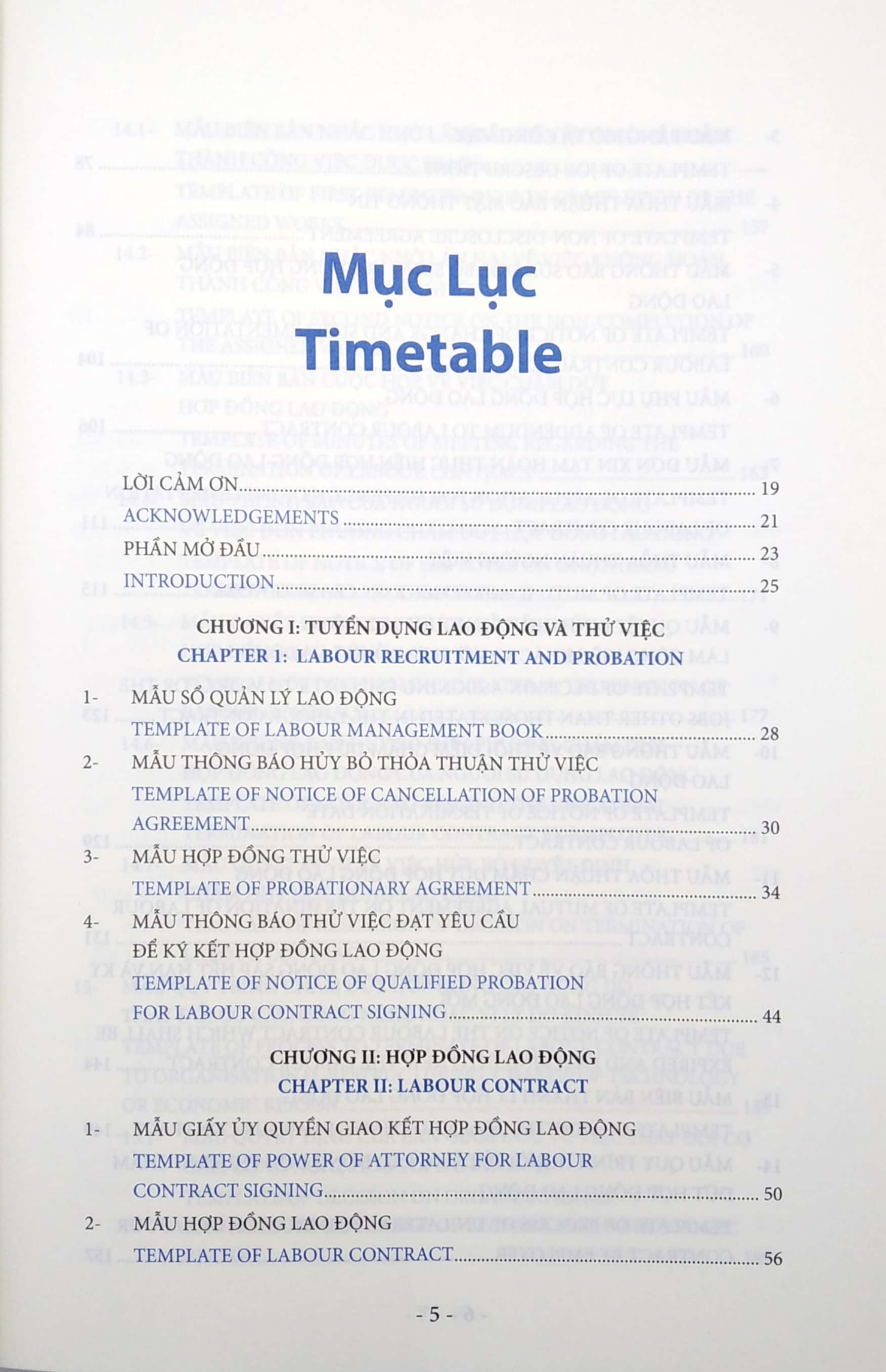 các biểu mẫu nhân sự khó tìm liên quan đến pháp luật lao động (tái bản 2021) - Ảnh 3