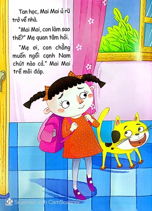 các câu chuyện nhân văn phát triển eq cho trẻ - bạn cùng bàn mới đến - Ảnh 6