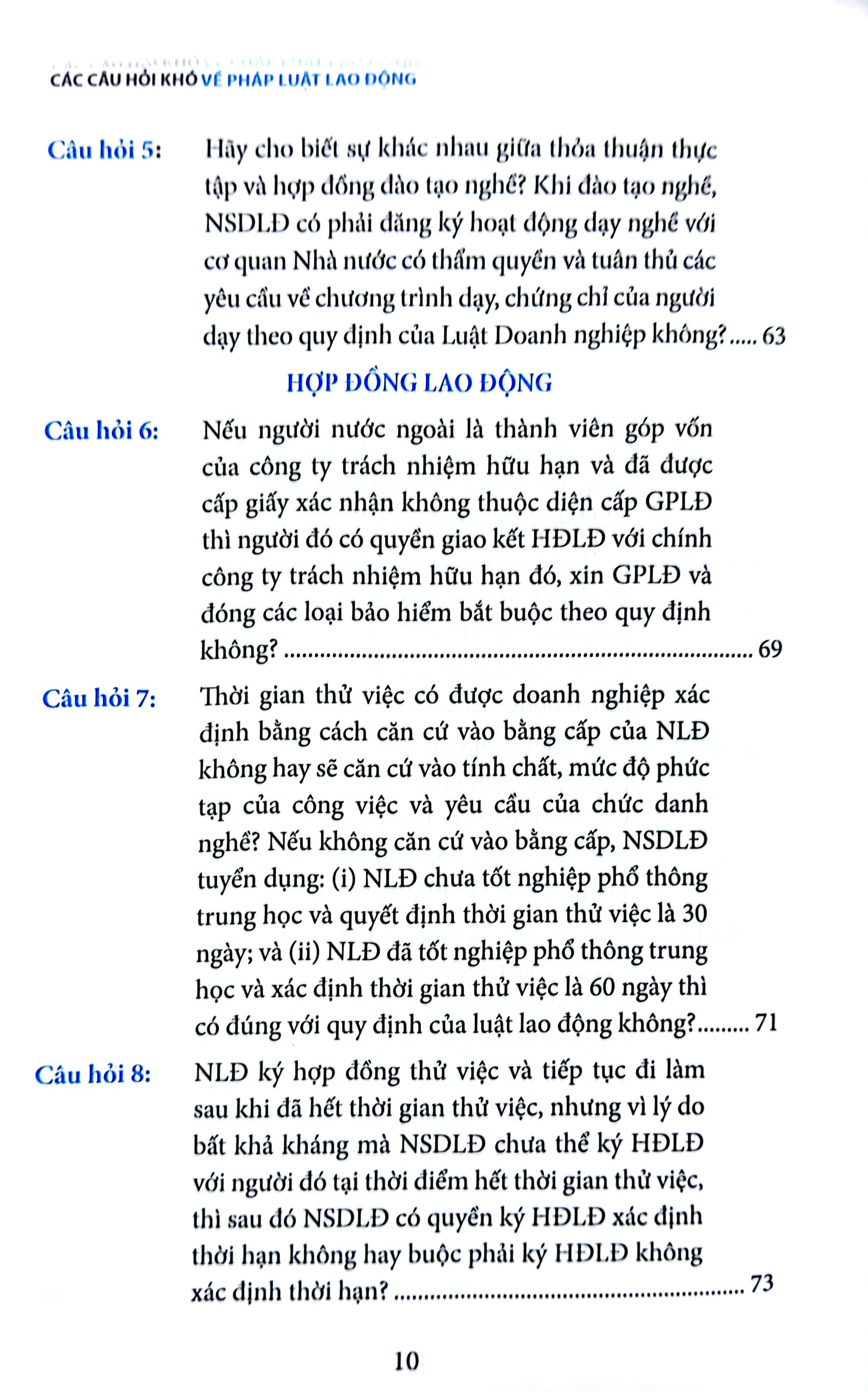 các câu hỏi khó về pháp luật lao động - Ảnh 4