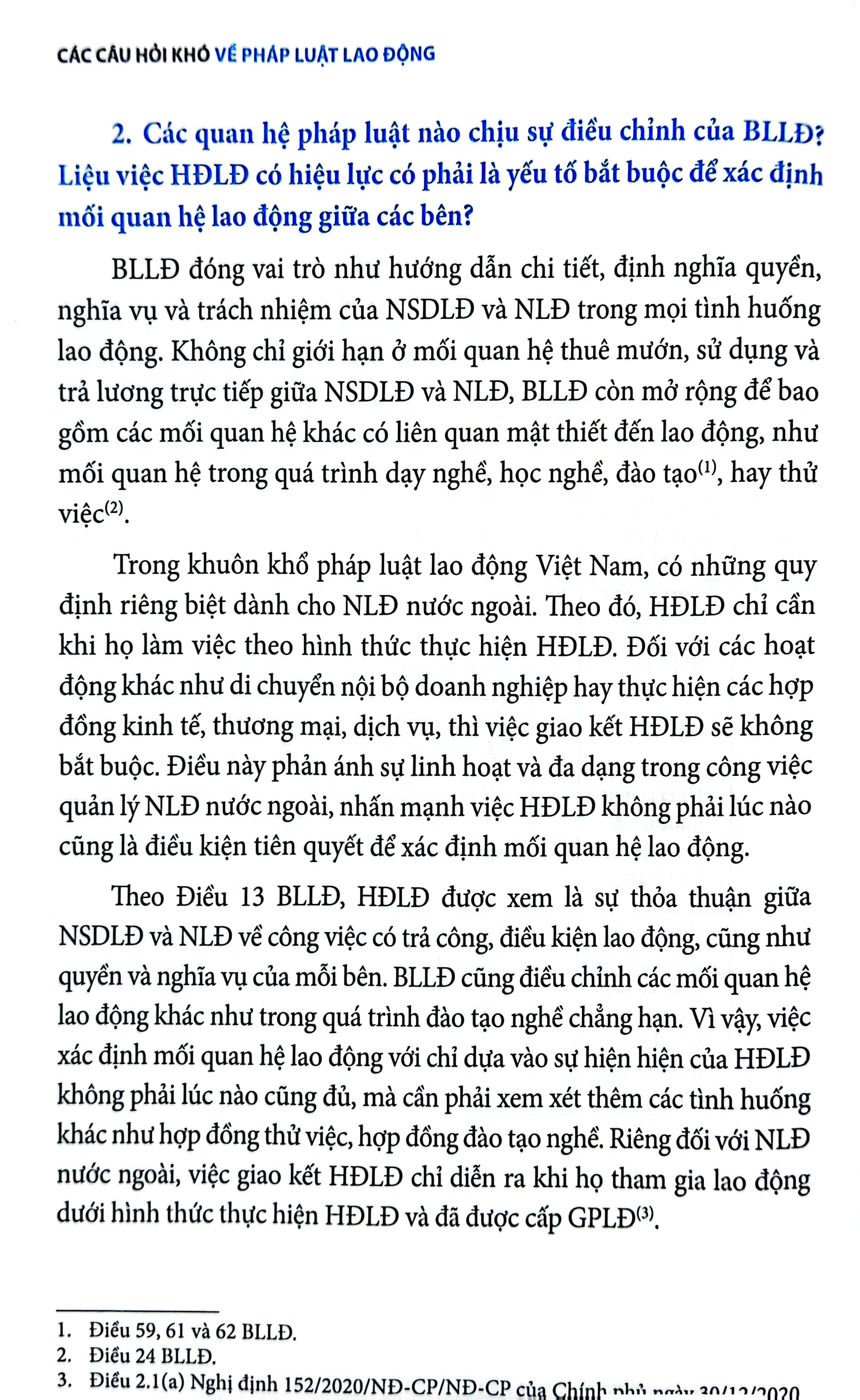 các câu hỏi khó về pháp luật lao động - Ảnh 9