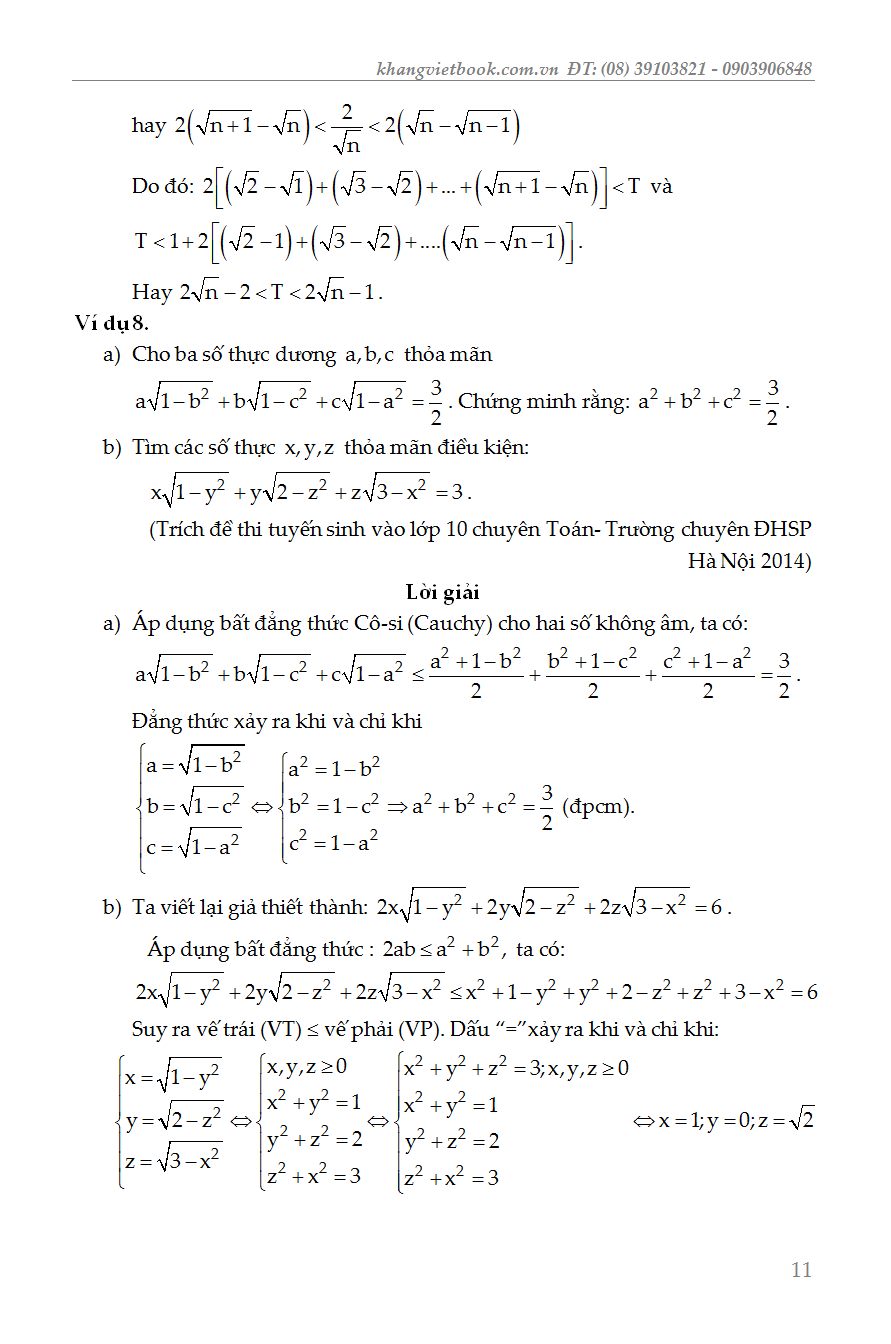 các chuyên đề bồi dưỡng học sinh giỏi đại số lớp 9 - Ảnh 12