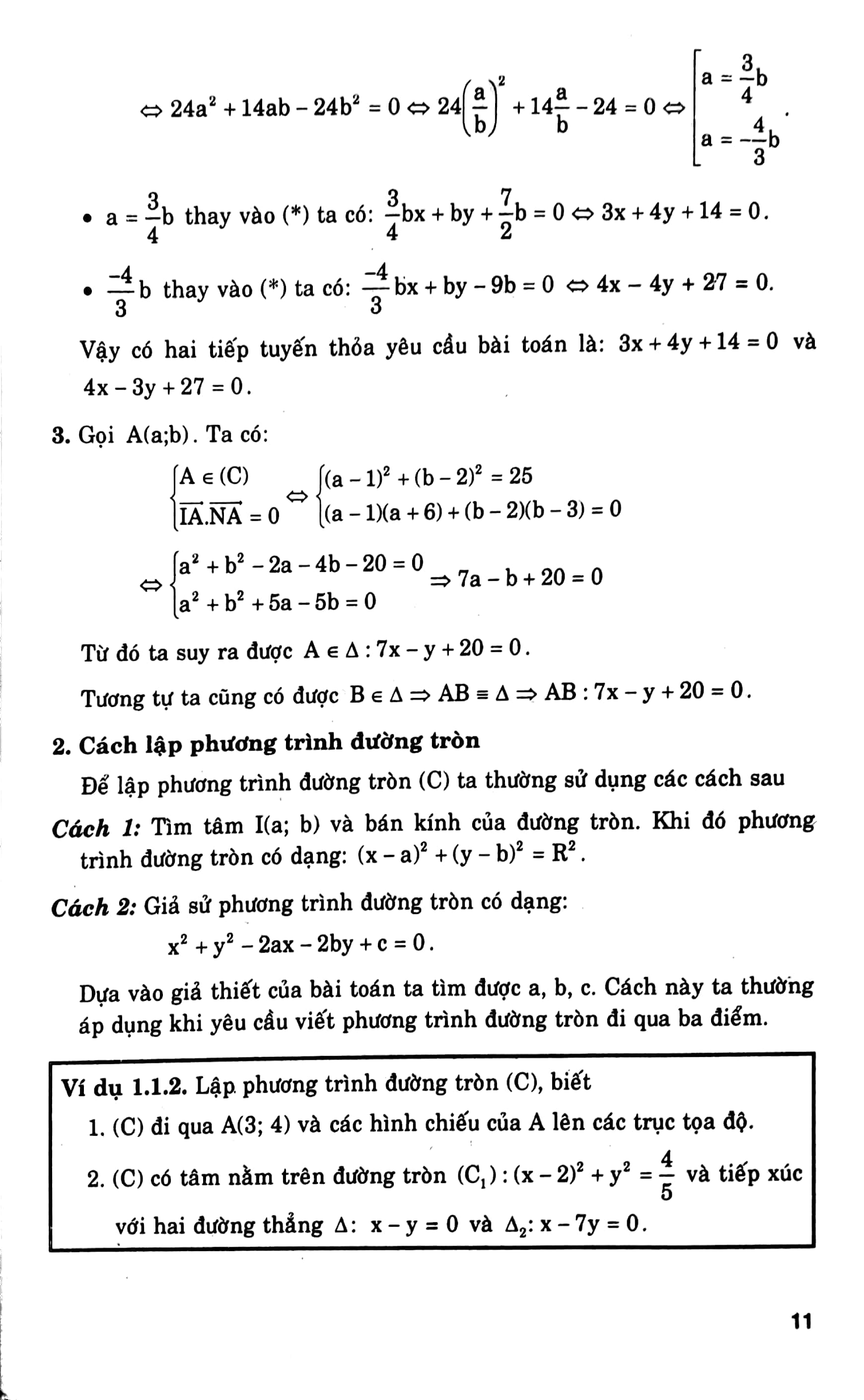 các chuyên đề hình học trọng điểm 10-11-12 - Ảnh 8