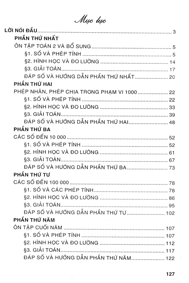các dạng bài tập trắc nghiệm toán 3 (biên soạn theo chương trình giáo dục phổ thông mới) (tái bản 2024) - Ảnh 5