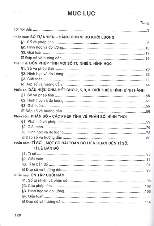 các dạng bài tập trắc nghiệm toán 4 (dùng chung cho các bộ sgk hiện hành) - Ảnh 3