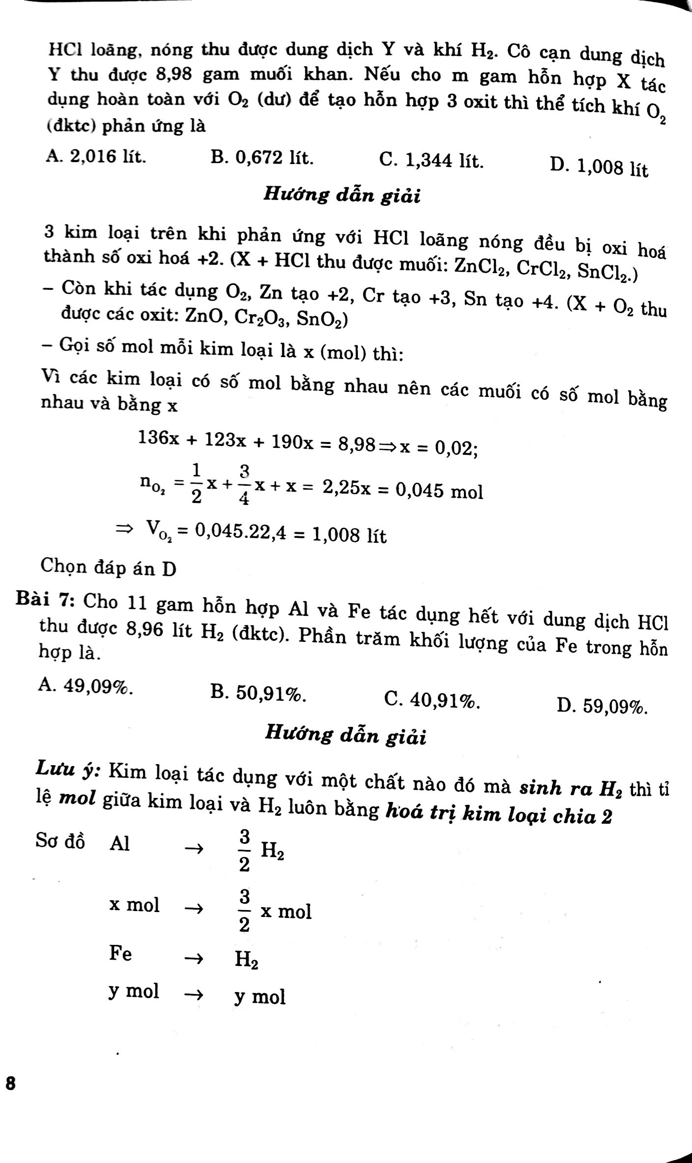 các dạng điển hình và phương pháp giải nhanh bài tập trắc nghiệm hóa học 12 - Ảnh 3