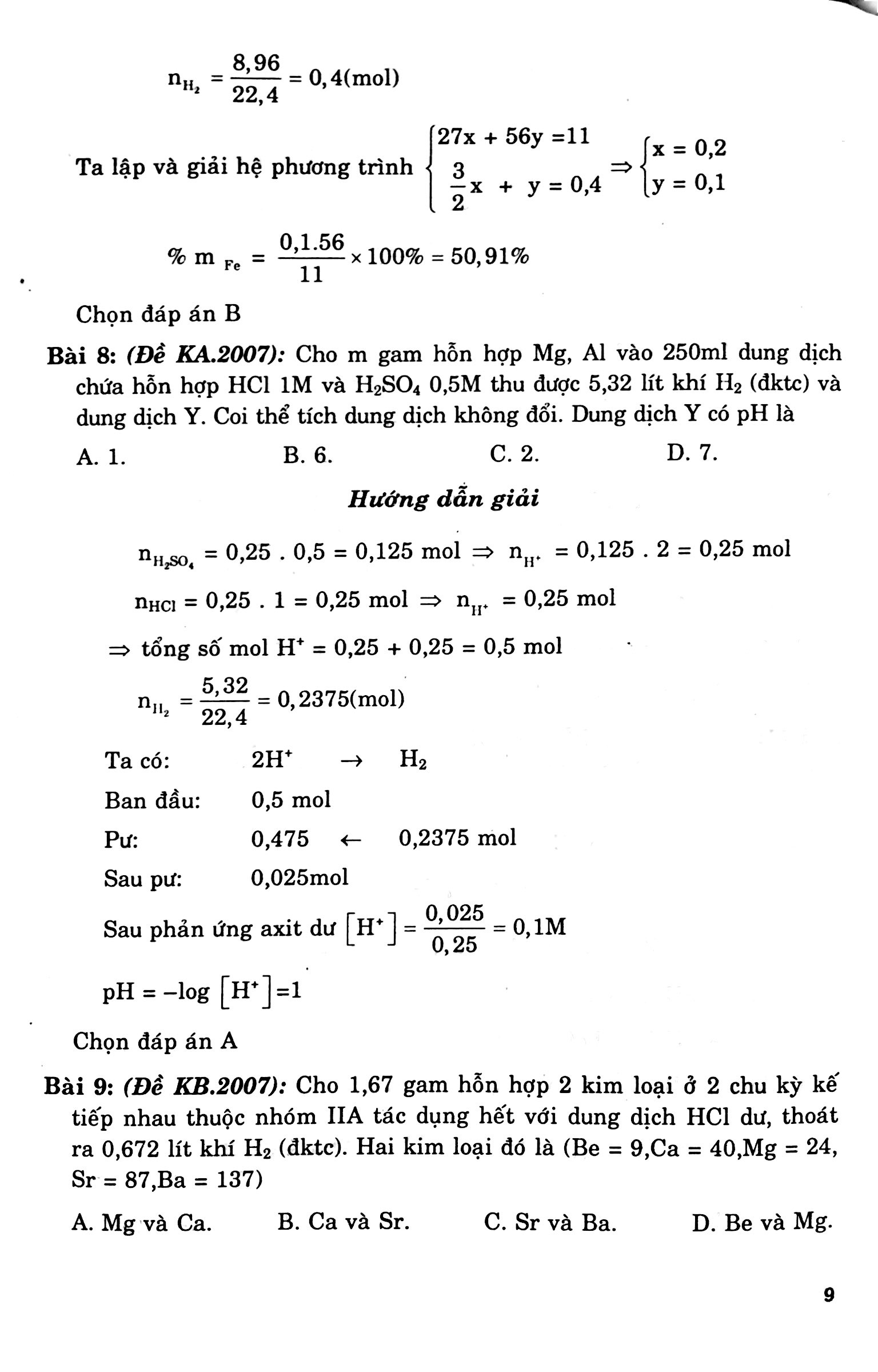 các dạng điển hình và phương pháp giải nhanh bài tập trắc nghiệm hóa học 12 - Ảnh 4