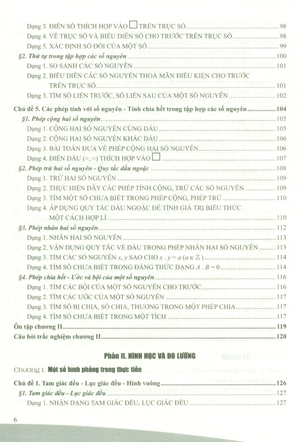 các dạng toán và phương pháp giải toán 6 - tập 1 (theo chương trình giáo dục phổ thông 2018) - Ảnh 8